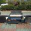 4pc Outdoor Patio Garden Furniture Wicker Rattan Sofa Set Black