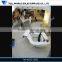 Creactive design white office reception table design