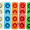 2016 wholesale 100% Food Grade Silicone Male Your Own 4-Ice Cube Tray