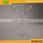 Manufacturing 100cm height floor standing clear acrylic candelabra                        
                                                Quality Choice