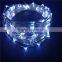 best selling christmas light silver wire white color string light