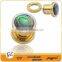 TP01367 fashion gold plated shell body piercing screw hole plugs
