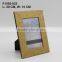 wholesales glass photo frame in colored paperboard edge or glass fragment edge