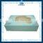 Promotional Luxury Clear Paper Gift Packaging Box