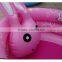 custom pink rabbit inflatable swimming pools