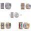 Men's Ear Jewelry Stainless Steel Silver Gold Plated Hoop Earrings Stud Plug