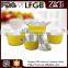 kitchenware wholesale large aluminum kitchen pot yellow