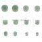 6 Pairs Green Aventurine Flesh Tunnel Plug avaible in Various Gauges