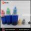 4ml 5ml 8ml 10ml 15ml 20ml 30ml clear amber blue green black white e-liquid empty pet plastic dropper bottle with childproof cap                        
                                                                                Supplier's Choice