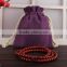 Jewelry Gift Drawstring String Suede Pouch