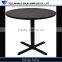 SGS approved Modern White Marble Coffee Restaurant bar dining tables