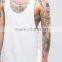 Custom Muscle Tank Top Wholesale Plain White Stringer Tank Top