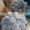 Kitchen pot and pan galvanized mesh scrubber in net bag