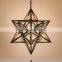 Antique Ancient Style Lamp Resin Glass Material Lighting Pendant Light