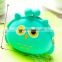 New Design Silicone Coin Purse/Colorful Silicone Purse Wallet /Cute Animal shape wallet/