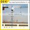 Flat top tower craneFOR sale with ISO