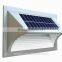 Modern Energy Saving Outdoor Solar Step Wall Light For Safety