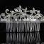 Silver Wedding Bridal Diamante Rhinestone Hair Comb Jewelry Accessories Head Piece Hairpin Clip