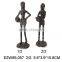 Different visual art craft african women sex folk art figurine for sale