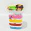 NEW 3D Sublimation Plastic kids Bento lunch box with lock 3D Blank lunchbox OEM