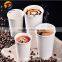 Disposable coffee vending machine take away paper coffee cup with lid