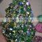 bright polychrome pyramid crystal cluster