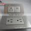 110V american design wall electric usb charger socket