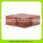 China Supplier Economic Square Pu Leather Coaster Wholesales Price 16035
