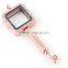 Key Shaped Floating Locket Charms with Crystals