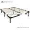 wood slat bed queen with 7 legs mattress foundation