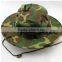 2016 new design Camouflage outdoor tie dyed bucket hat