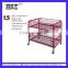 supermarket merchandise display table HSX-S680 metal promotion table