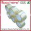 2 Inch wide 40m length transparent bopp carton sealing tape adhesive gum