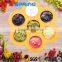 Anti slip Design 7 cavity Frozen Baby Food Box Silicon Baby Feeding Set