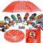 High Quality Mix 12 Designs 22inch 10k 3 Fold Satin Leopard Print Umbrella