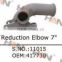 Putzmeister concrete pump spare parts elbow 30 45 90 degree 5.5 Pipe Elbow OEM 57597003 trucks spare parts for zoomlion schwing
