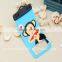 Cartoon figure waterproof bag for all mobile phone