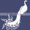 full colors fashion body peacocks temporary tattoo customized cock tattoo for children