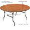 18mm Plywood Foldable Trestle 5ft Round Table