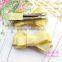 Cheap wholesale fabric craft girls hair bow handmade bow clip small hair clip