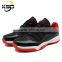 2016 high quality rubber sole light sport low-top basketball shoes for men