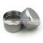 Metal Round Tea Tin Can Tin Plated Steel Containers