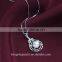New Design Fashion Colorful Rhinestone Real Freshwater Cultured Pearl Pendant