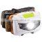 powered by AAA battery 3w headlight high power led headlamp water resistan