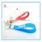 OEM Colorful Silicone Wristband Key pendant, Various Styles Colorful Silicone bracelet Keychain with key rings