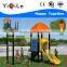 2016 hot selling novel design plastic playground outdoor for sale