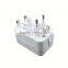 Wholesale  top quality CE interchangeable plug ac adapter universal travel ac power plug adapter