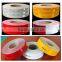 red and white caution tape,glow in the dark tape red