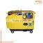 Yanto New JJDE12T 10Kw silent diesel generator with single phase diesel generator engine 36AH battery