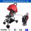 high quality light weight alu frame quick folding airplane baby stroller